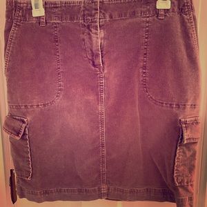 J. Jill corduroy skirt